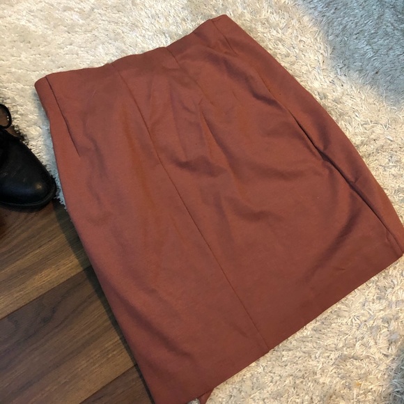 ✨PRETTY✨Dynamite Wrap Skirt Copper - Picture 2 of 5